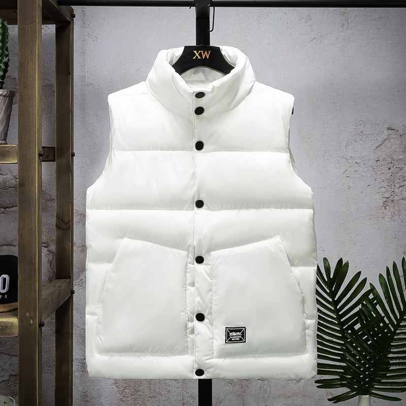 Warm Thick Waistcoat Youth Casual Vest Jacket